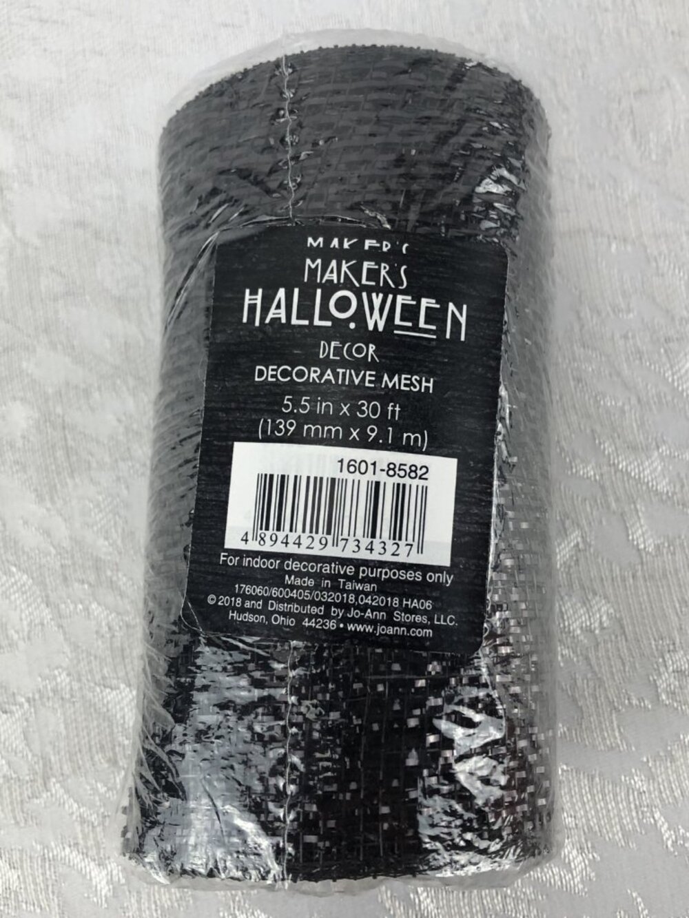 Halloween Ribbon Bundle 5 Spools Decorative Mesh & Craft Ribbon NWT - Picture 3 of 11